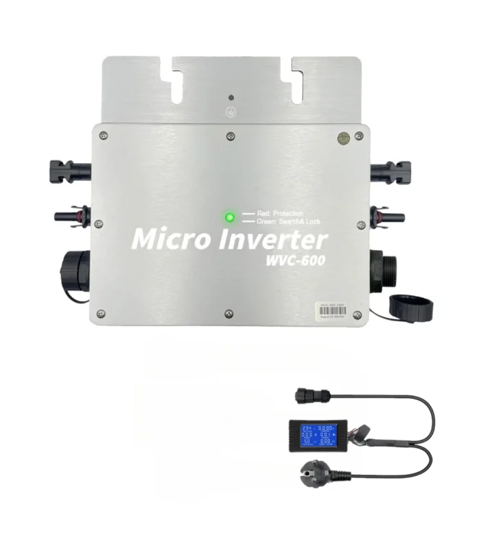 800W 2000W 230V MPPT Grid Tie Micro Inverter High Efficiency Waterproof  Balcony Solar Power Equipment