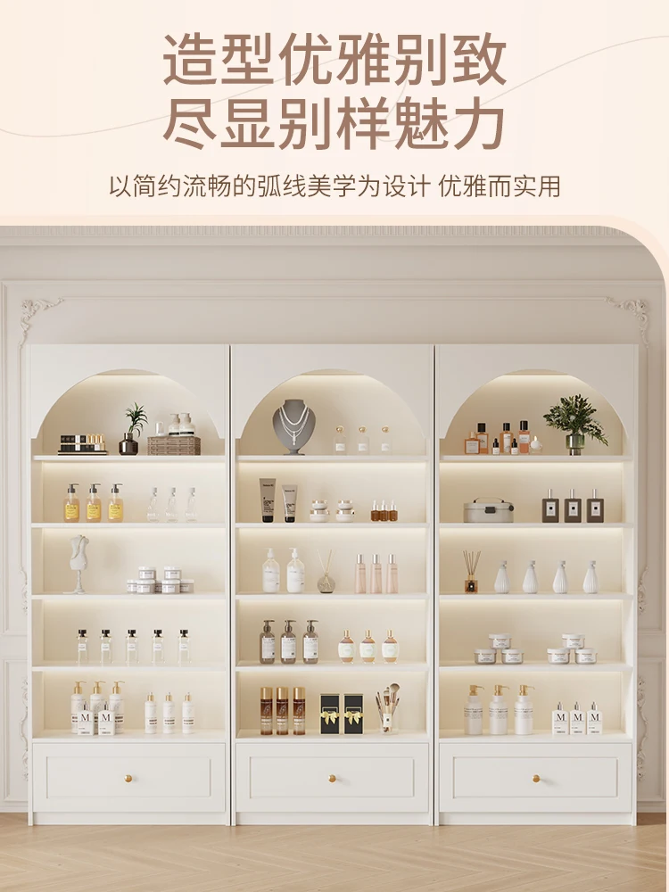 Beauty Salon Display Cabinet Product Sample Cosmetics Nail Art Maternal and Infant Store Multi-layer