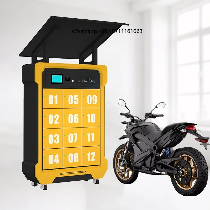 bicycle scooter outdoor charger battery charging cabinet high quality electric vehicle battery saw cabinet
