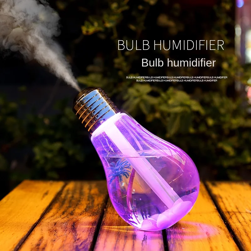 Creatieve Mini Usb Lamp Luchtbevochtiger Kleine Micro Landschap Kleurrijke Luchtbevochtiger Draagbare Spray Hydrateren