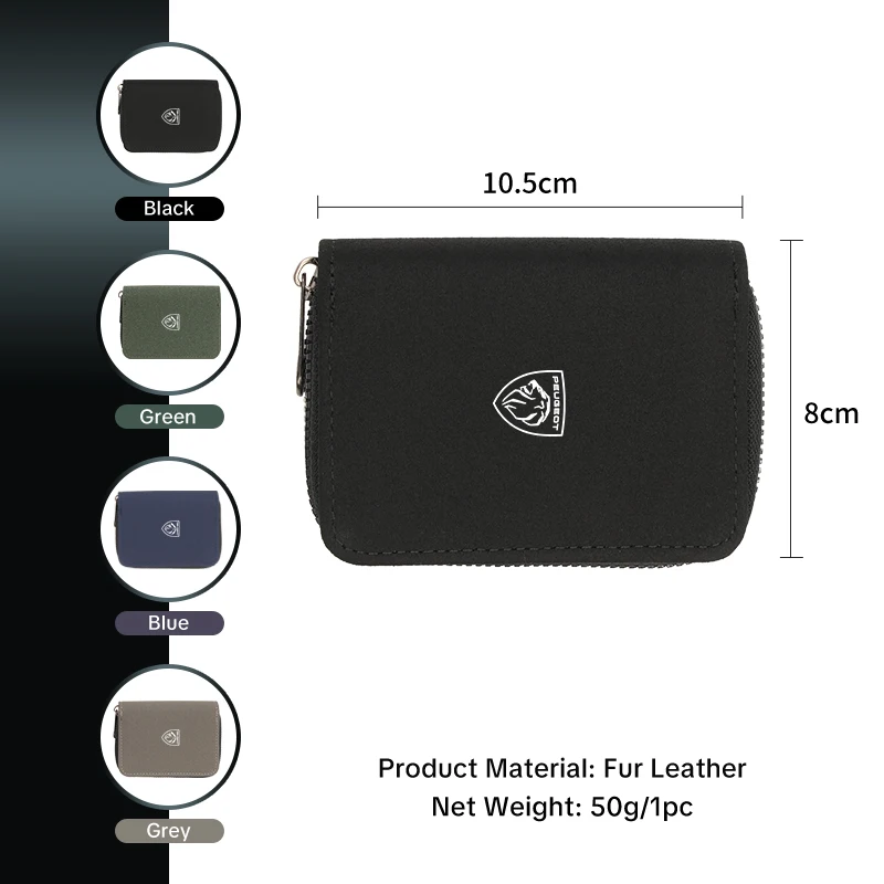 الجلد المدبوغ حامل بطاقة السيارة رخصة القيادة البنك بطاقة الائتمان تخزين حقيبة المحفظة لبيجو 206 307 308 3008 207 208 407 508 2008 5008 #3