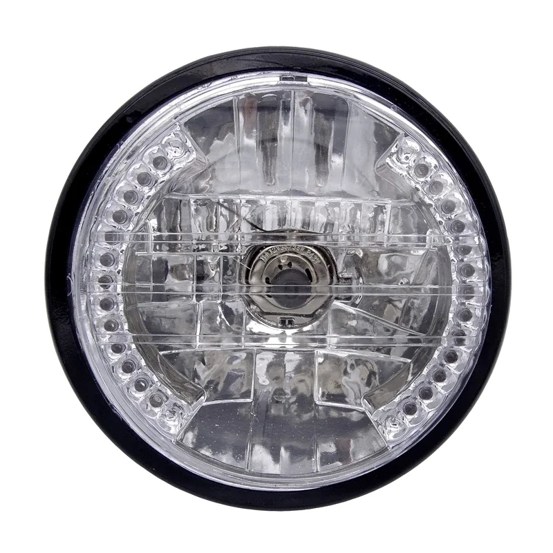 1pc 12v Motorcycle Round Headlight Universal 7
