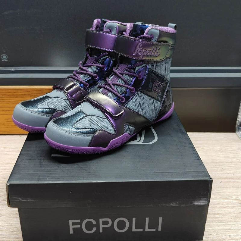 

Профессиональные боксерские кроссовки для мужчин, дизайнерские борцовские ботинки, высококачественная обувь для единоборств, соревновательные спортивные борцовские кроссовки