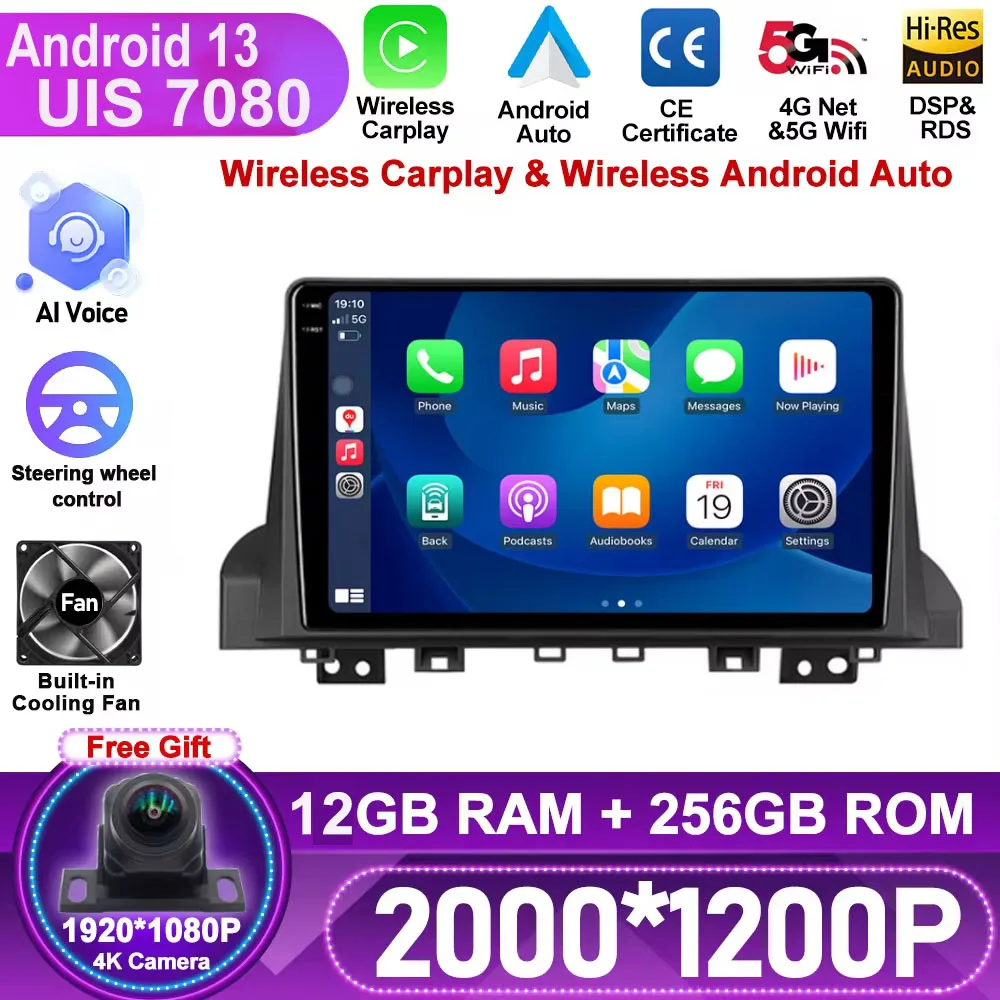 

Android For JAC JS4 2020 - 2023 iEVS4 2019 - 2023 Refine S4 2018 - 2022 Car Radio Multimedia Video Player Navigation GPS No 2din