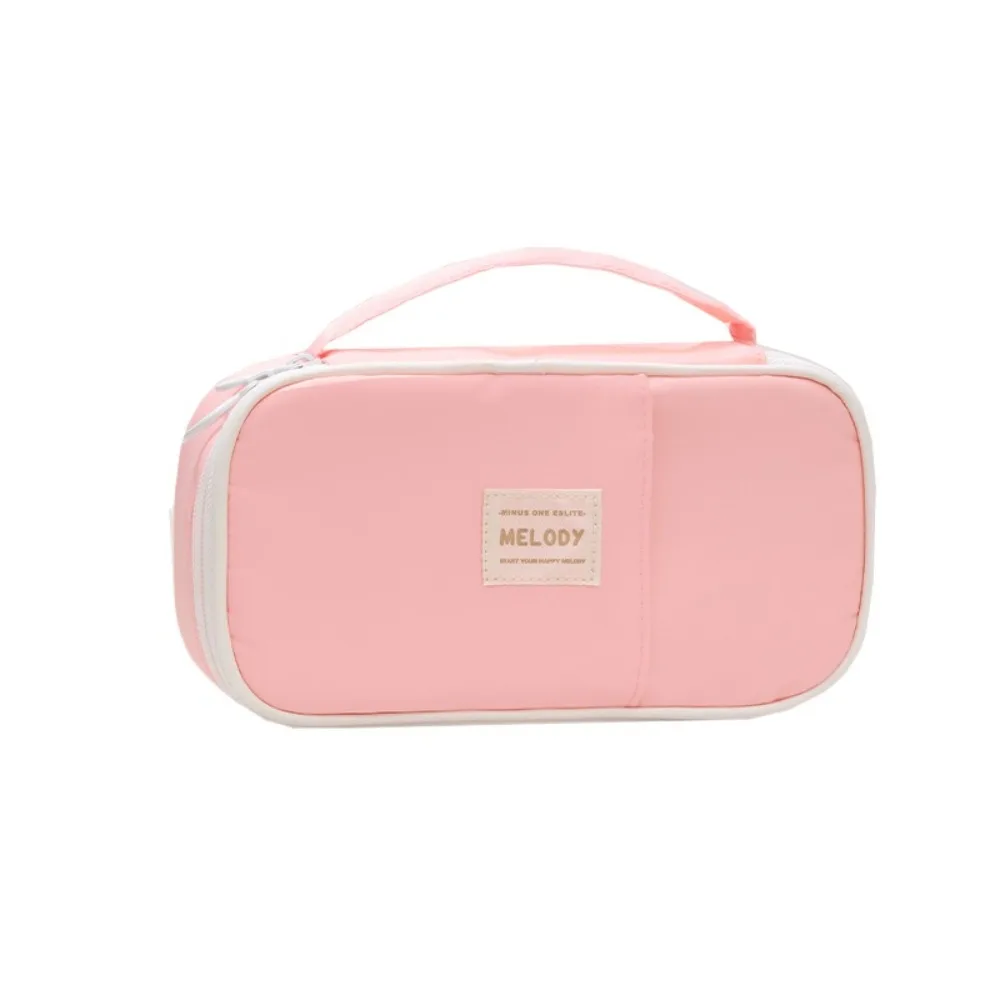 Large Capacity Kawaii Pencil Cases Multi-function Portable Storage Stationery Box Cute Cartoon Zipper Pencil Bag Pouch Students