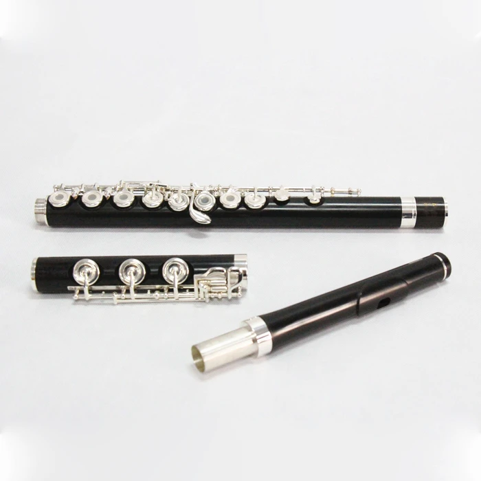 Ebony Wooden Flute C Tone FFL-350S High Grade Wooden Flute Music Instrument