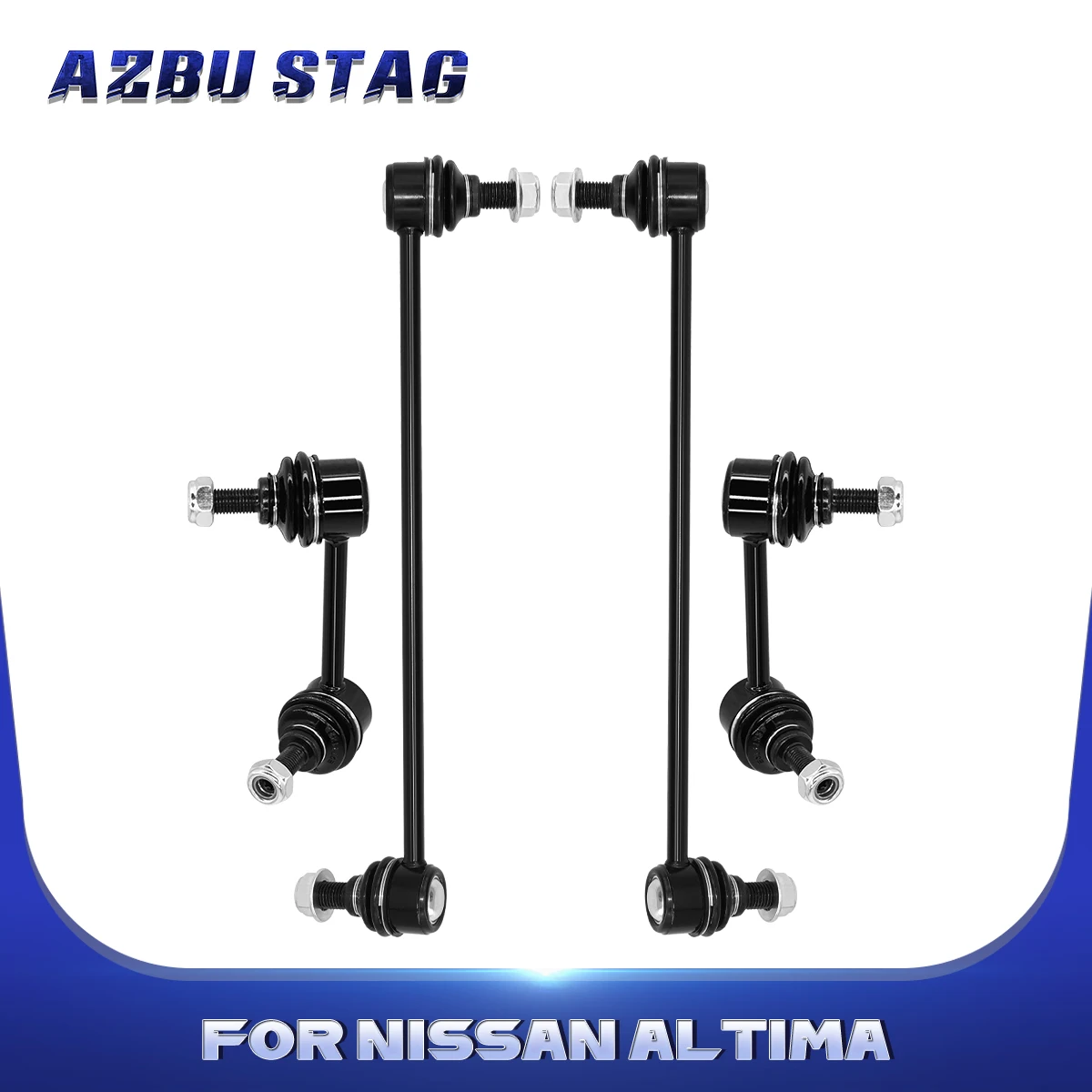 

AzbuStag 4Pcs Front Rear Left Right Sway Bar End Link Suspension Kit for NISSAN ALTIMA MAXIMA MURANO 2007-2014 546184BA0C