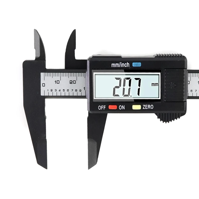 Electronic Pachometer Digital Caliper Vernier LCD Digital Electronic Vernier Caliper Gauge Micrometer Measuring Tool