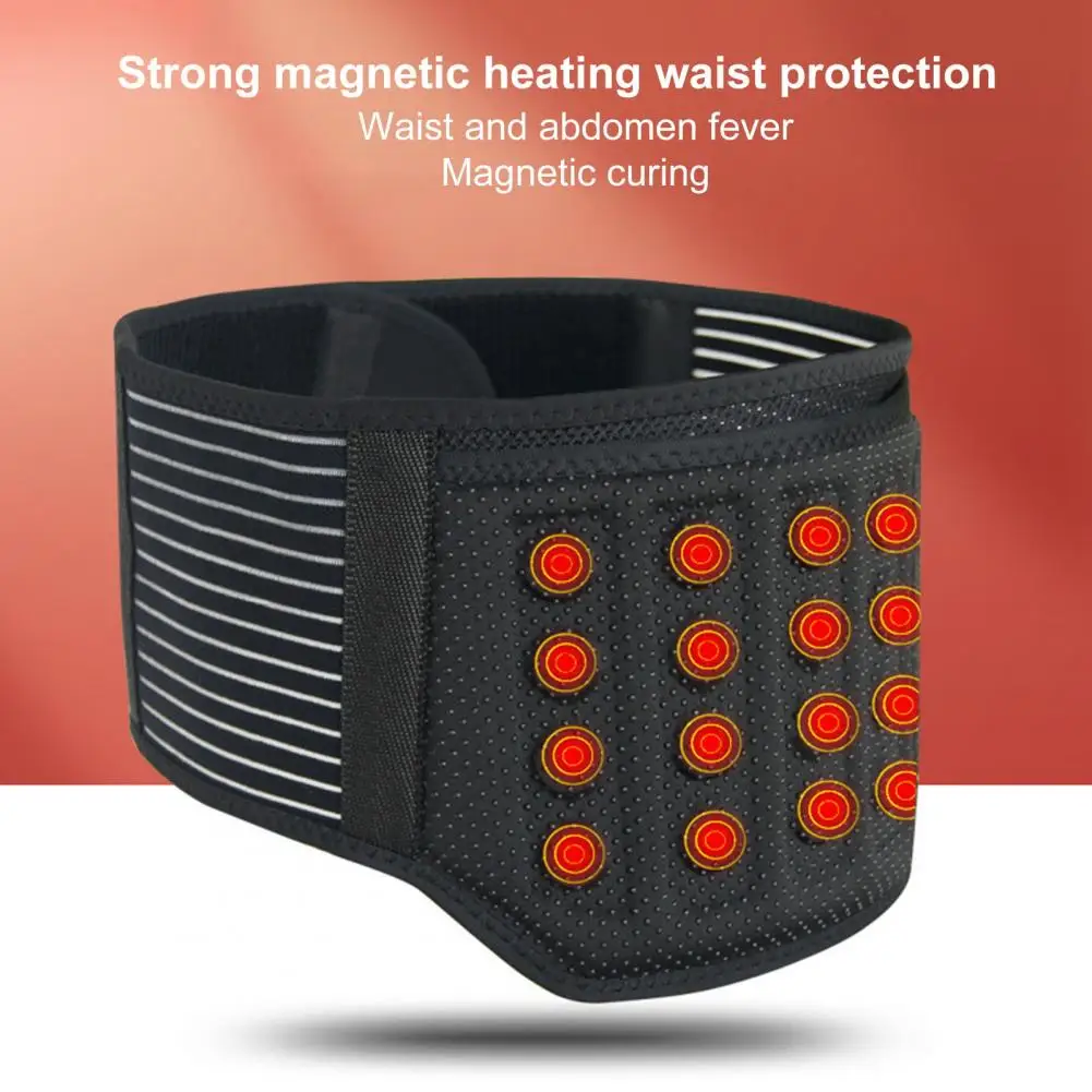 

Therapy Belt Thermal Magnetic Waist Support Belt Self-heating Pain Relief Kidney Care Brace Pain Relief Therapy Lumbar Brace