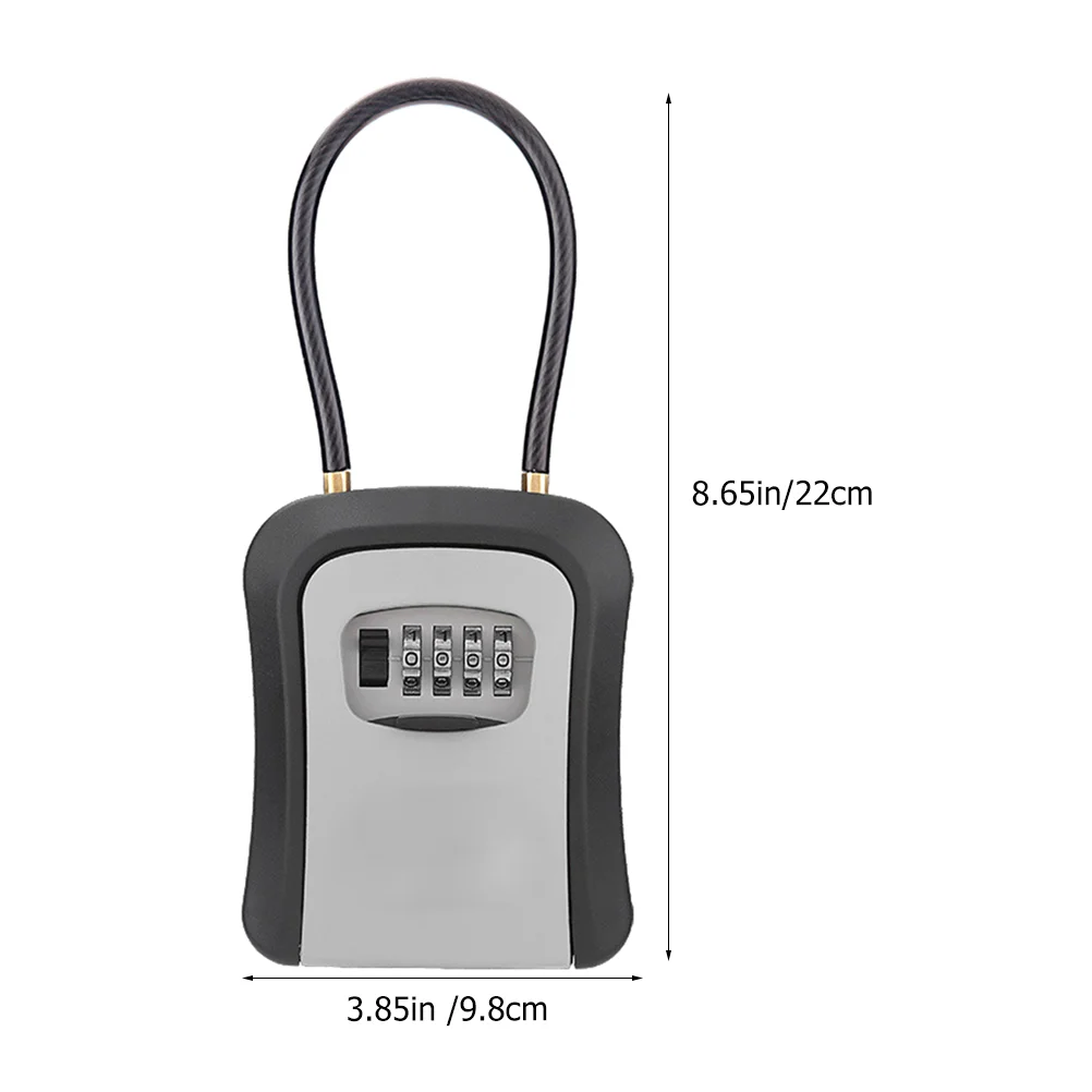 Keys Box Outside Code Box Hanging Keys Lock Box Lock Box for Safe Keys Storage wall mount code box outdoor keys lock box