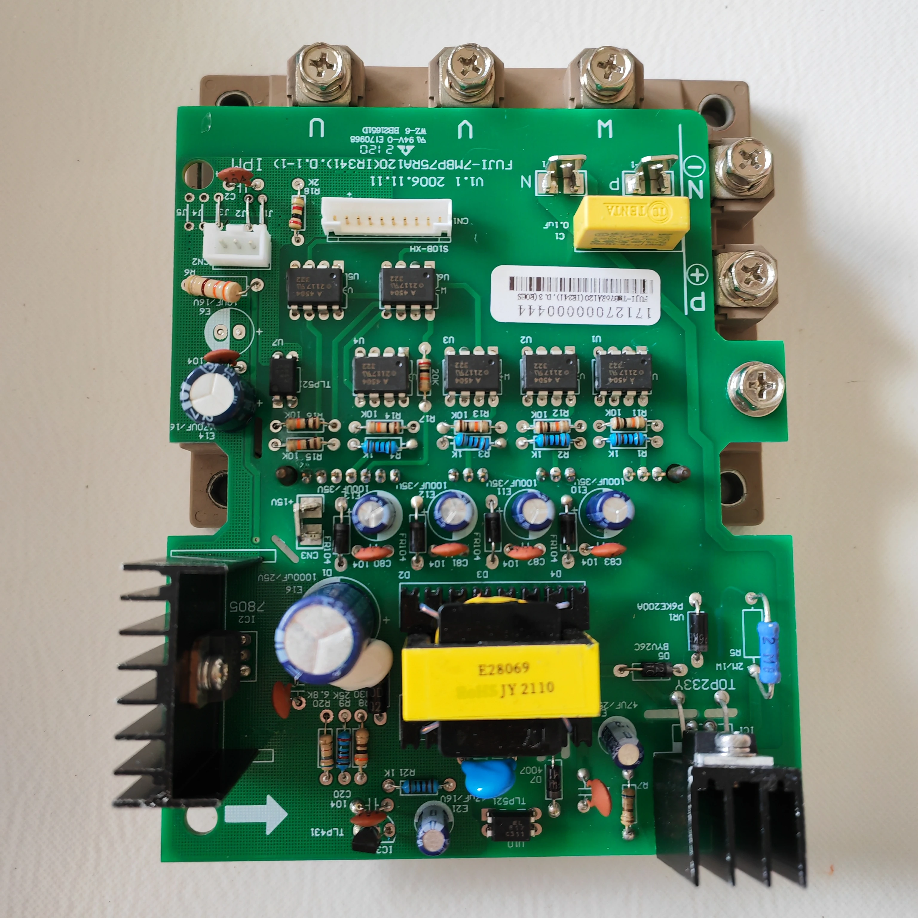 

New Midea Air Conditioning Computer Board Module Board PC Board Mainboard FUJI-7MB75RA120 ME-POWER-75A