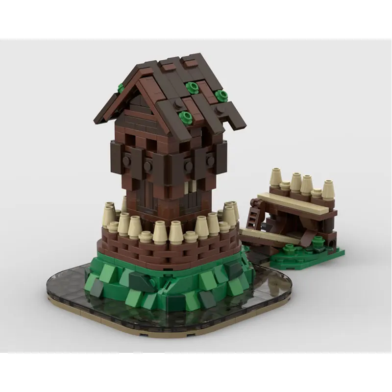 

Spot MOC-559pcs Medieval Castle Small Particle Assembly Building Blocks Puzzle Toy Model Gift Set Ornament