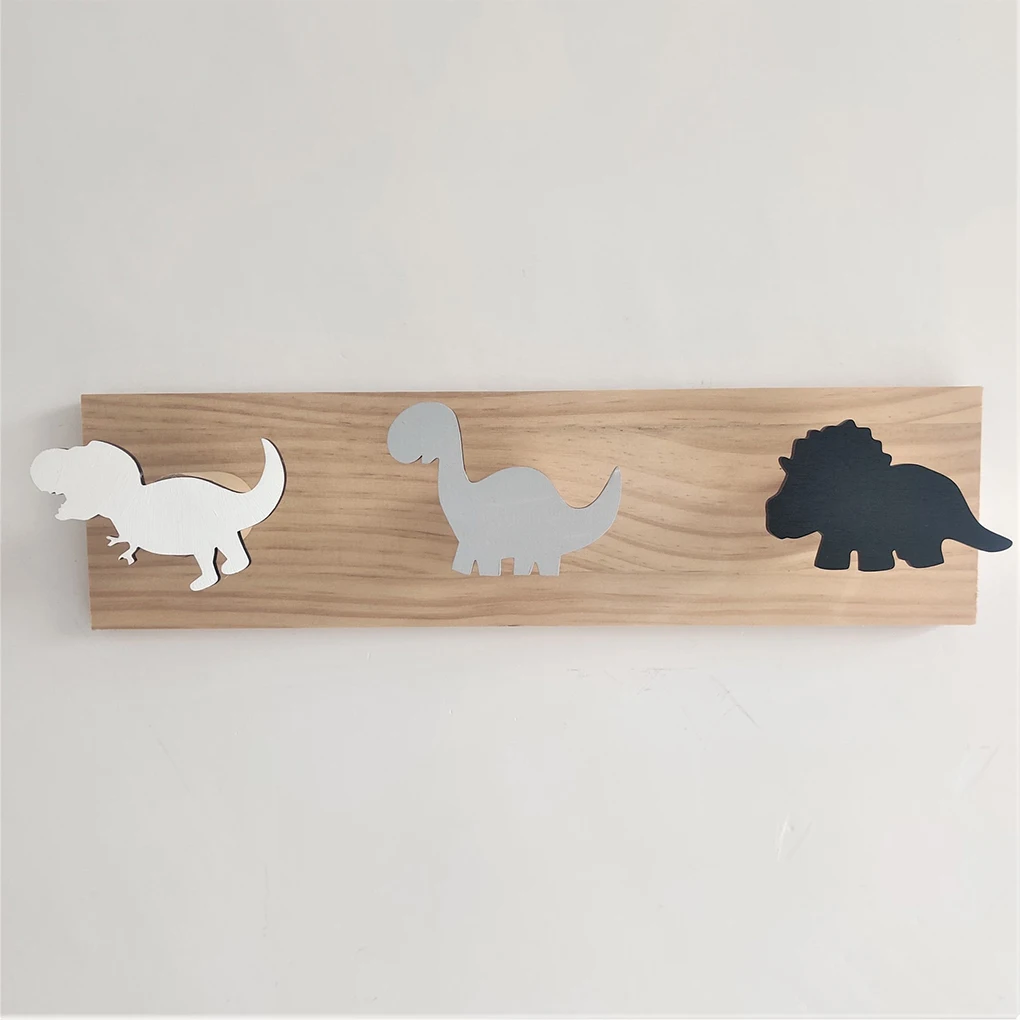 Strong And Stylish Dinosaur Coat Hooks Easy Installation Wide Application Suitable For Any Decor