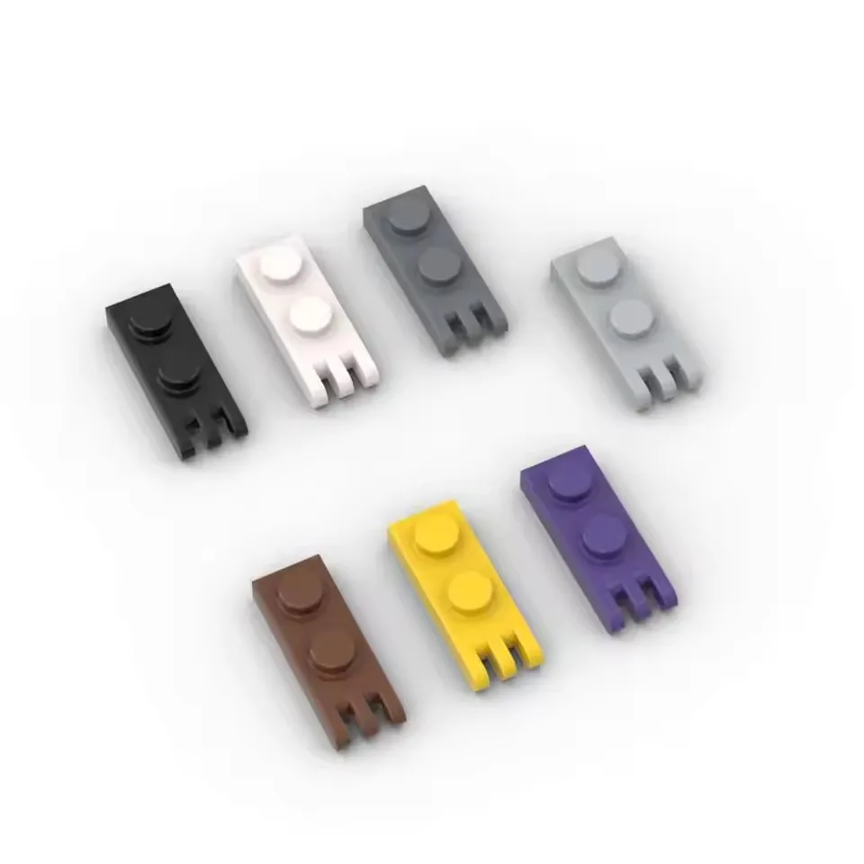 

Gobricks Building Blocks GDS-M173 Hinge 1 x 2 Plate with 3 Fingers and Hollow Studs compatible with lego 4275 Assembles