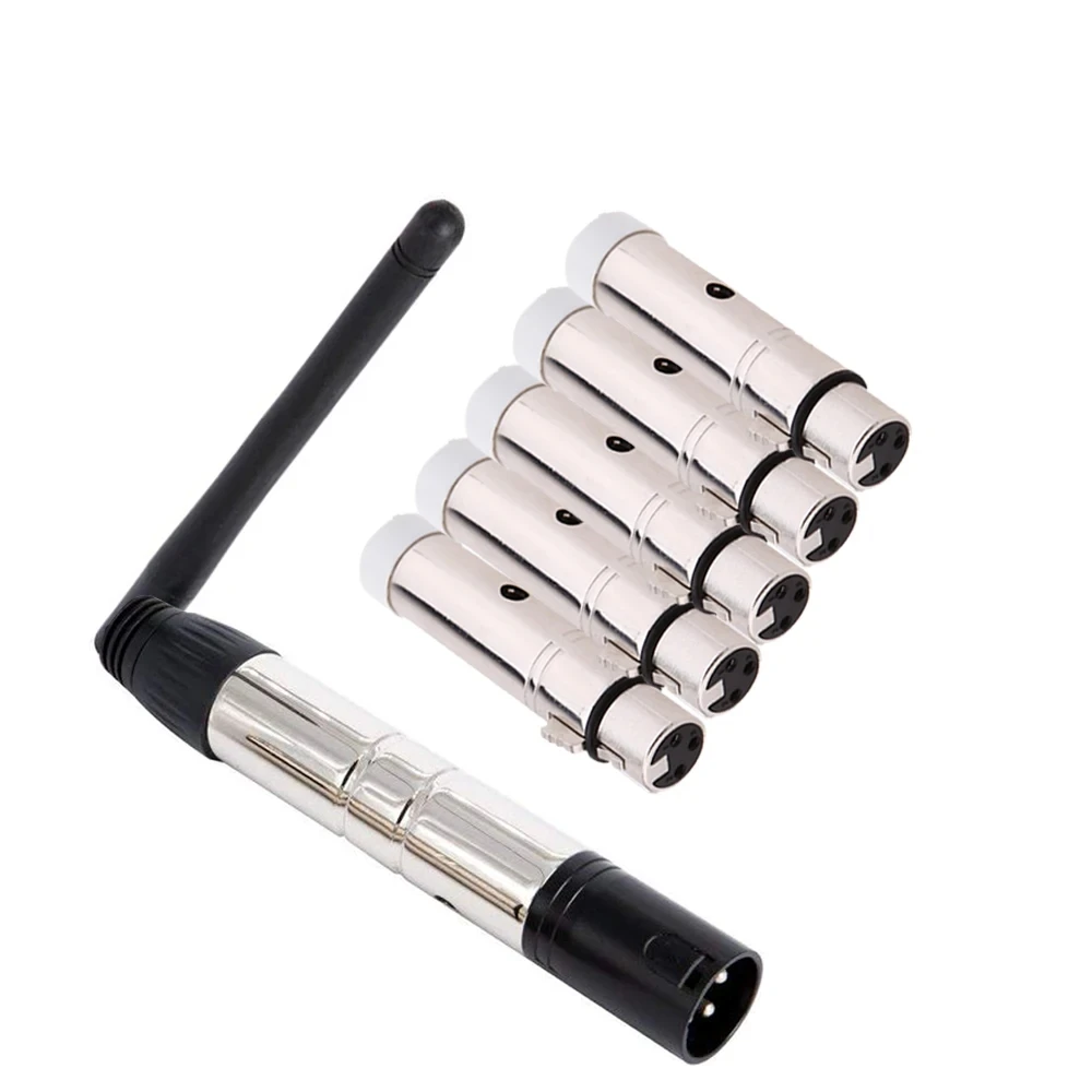 DMX512 draadloze controller ISM XLR-ontvangerzender - afbeelding 1