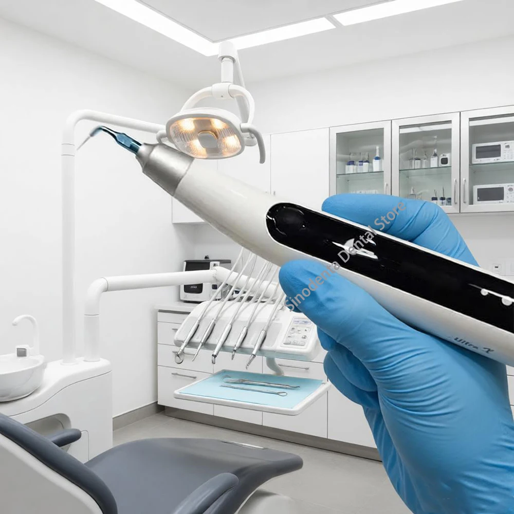 Dental Endo3 Ultrasonic Activator Ultra X Irrigator Multi Function for Tooth Irrigation with 6 Endo Clean Tips Dental Instrument