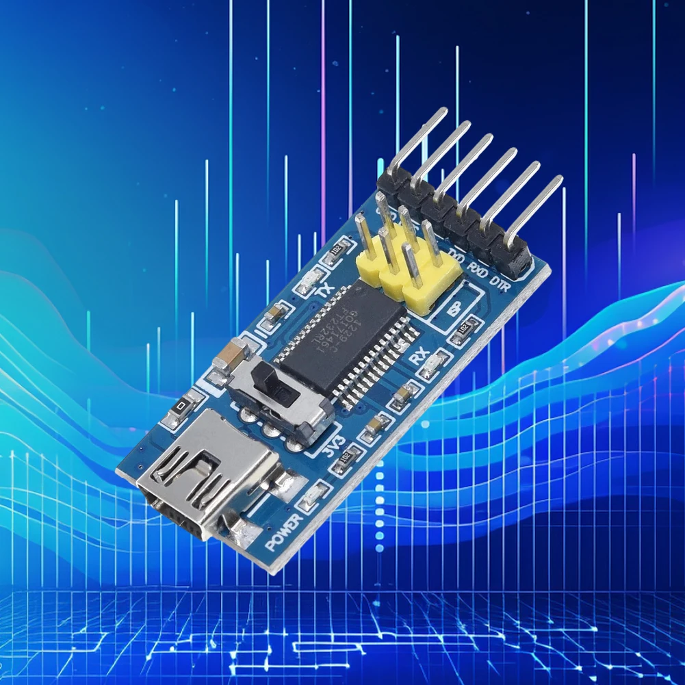 Moduł adaptera USB na TTL szeregowy FT232RL FTDI 3.3V 5.5V FT232 Pro Mini USB TO TTL 232 Mini USB do TTL