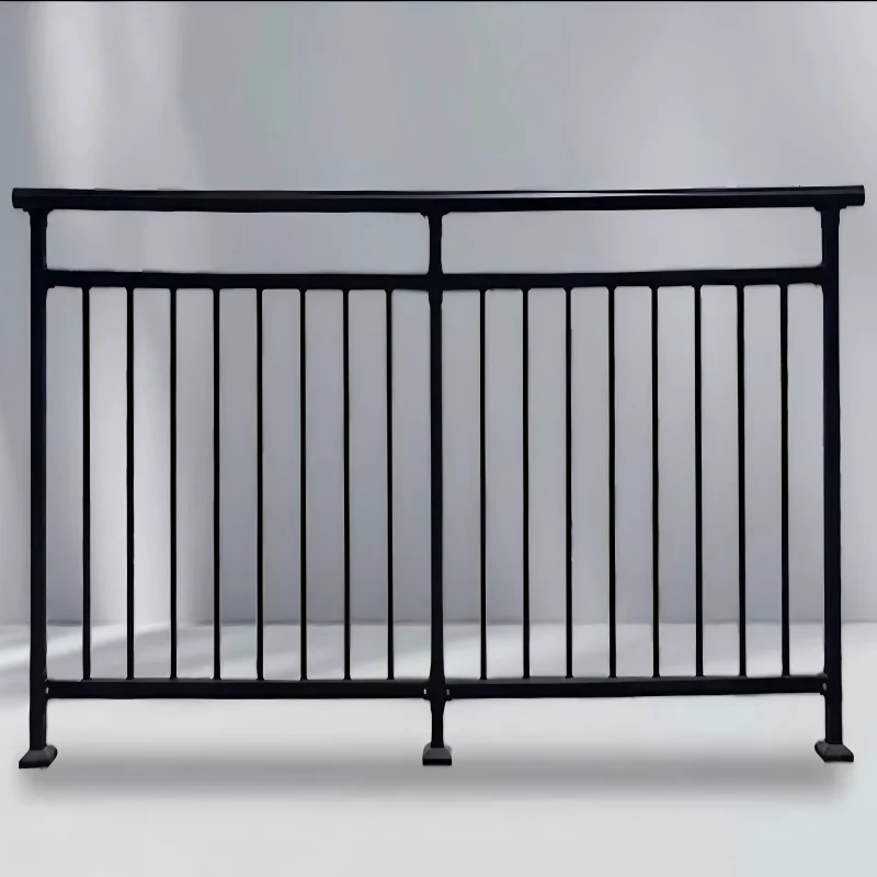 Customization High Quality Modern Style Balustrades Steel Handrail for Building Balcony Terrace Deck Guardrail Railing Decking