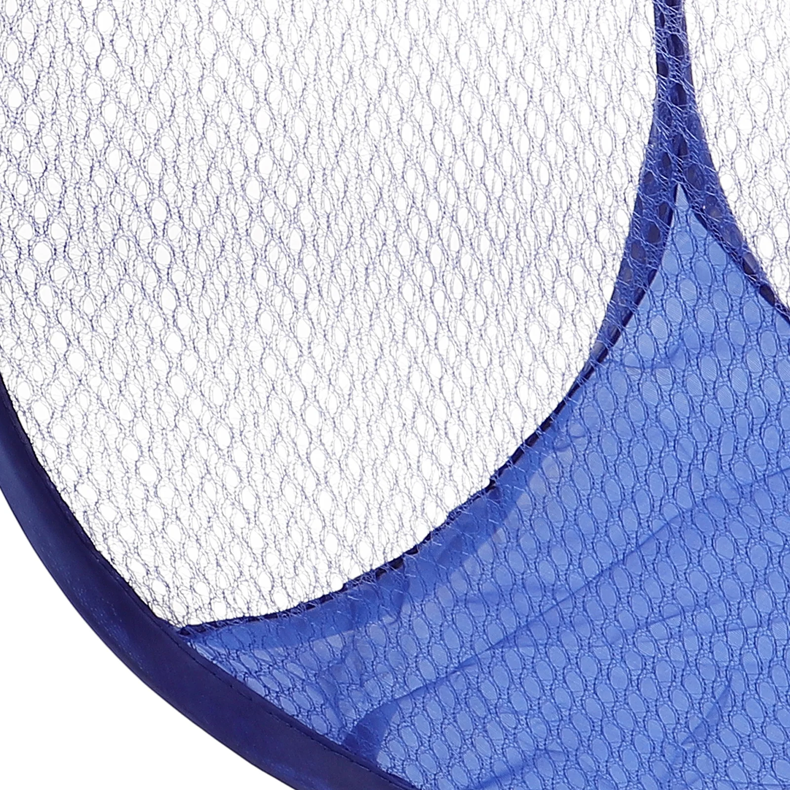 

Laundry Hamper Foldable Mesh Pop Up Basket for College Dorm Small Spaces Camping Holds Full Load Lightweight Blue