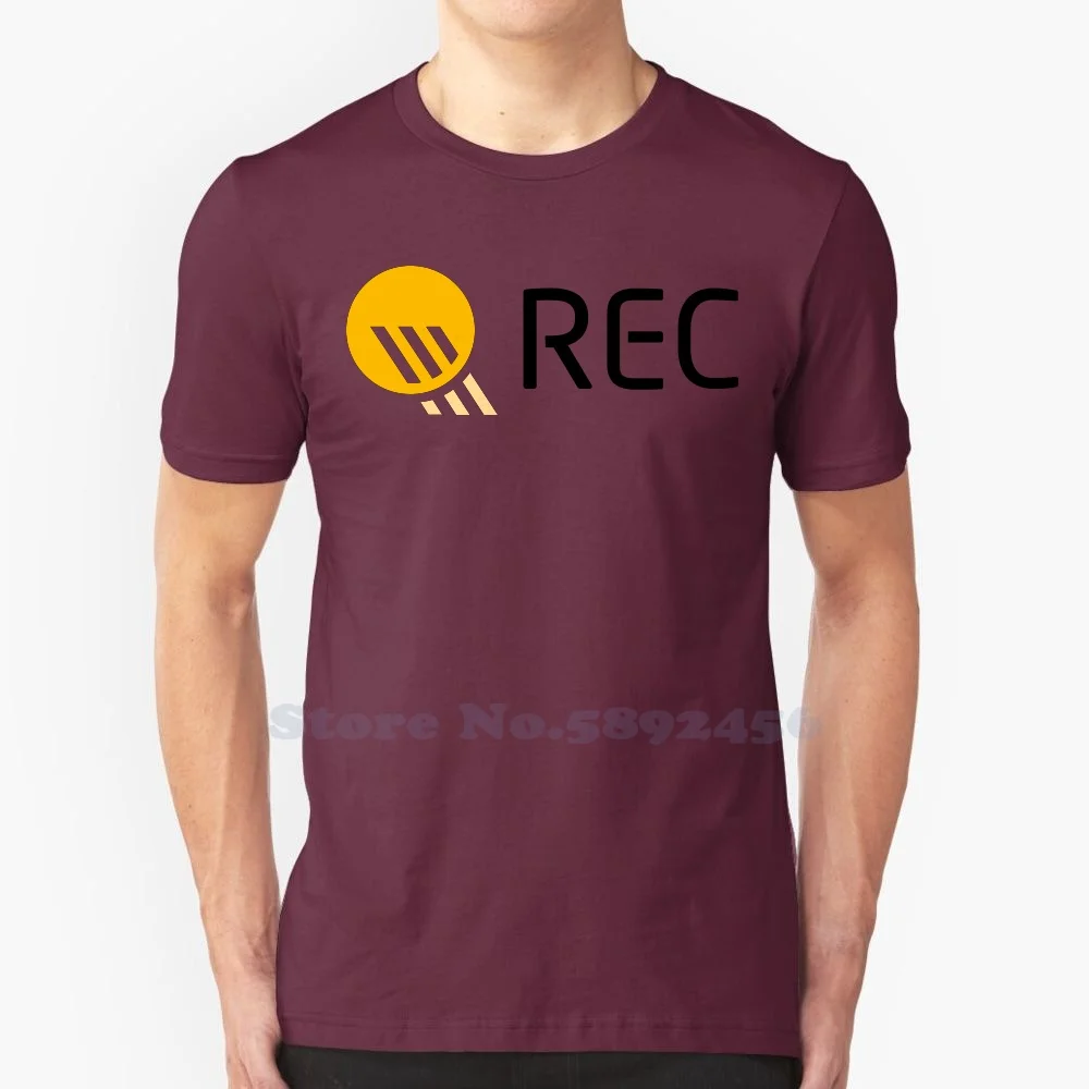 Renewable Energy Corporation Brand Logo Streetwear T Shirt Top Quality Graphic Tees