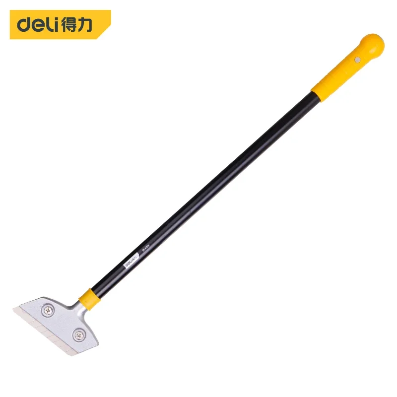 Deli 300 600 mm Faca de Descontaminação de com Lâmina Papel Parede Telhas Piso Removedor Pintura Raspador Ferramentas Limpeza Aço Inoxidável