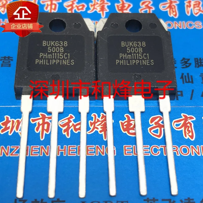 Free shipping    BUK638-500B  TO-3P 500V 13A       20PCS