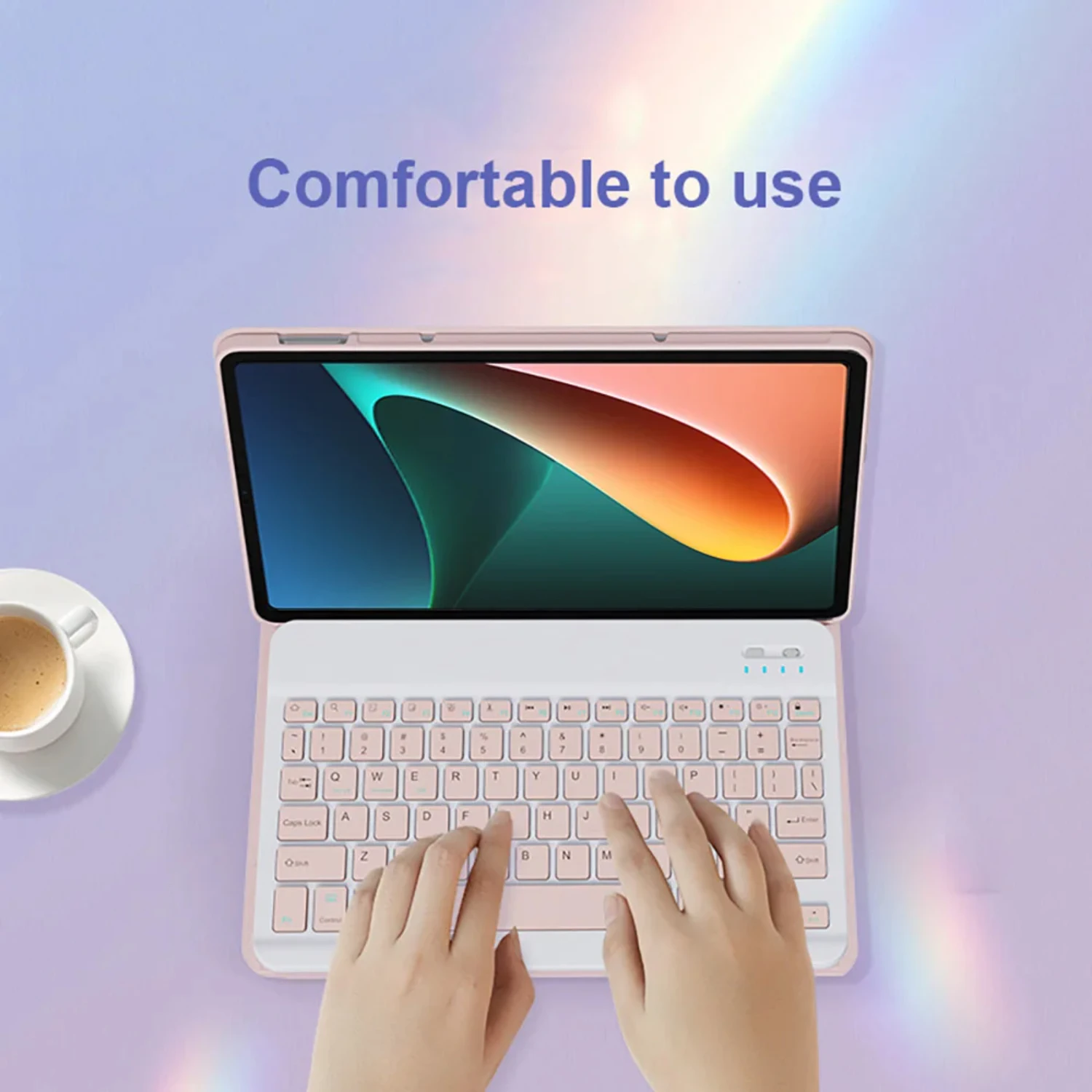 

Для Mi Pad 5 11-дюймовый чехол с клавиатурой для Pad 5 Pro, съемная Bluetooth-клавиатура для Mi Tablet