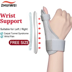 1 pz Thumb Spica Splint supporto per tutore per polso stabilizzatore per pollice articolare per distorsioni del dolore muslimfit mano destra o sinistra