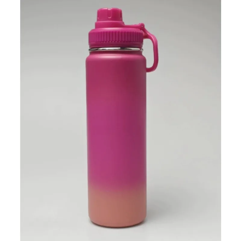 

24 унций/720 мл термос из нержавеющей стали, бутылка для воды, изолированный стакан, портативные автомобильные термосы, уличная дорожная посуда для напитков, чайник