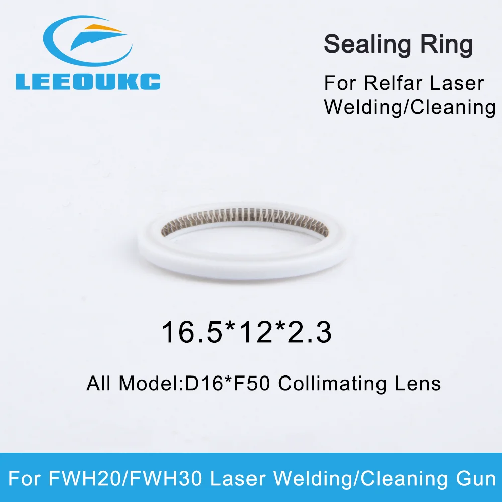Relfar Laser Welding Gun Sealing Ring 20.5*16*2.3 Laser Cleaning Ring FWH20 FWH30 Laser Cleaning Head Seal Ring 16.5*12*2.3