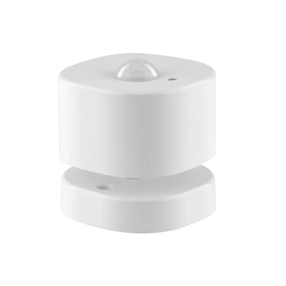 Sensore di movimento PIR intelligente ZigBee Sensore umano con luminosità Caratteristiche di rilevamento batteria scarica per Smart Home