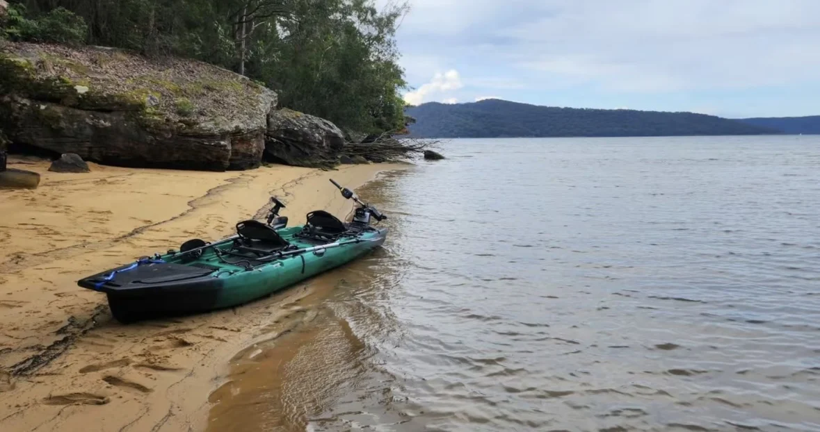 2-Seater Sit-on-Top Modular Pedal & Electric Fishing Kayak with Accessories Durable Anti-Collision Customizable Aluminum Seats