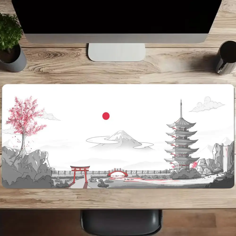 

Landscapes Mousepad Speed Table for Setup Office Carpet Large Mousepad 900x400 Set Up Desk Mat Keyboard Mat Rug Mouse Mats