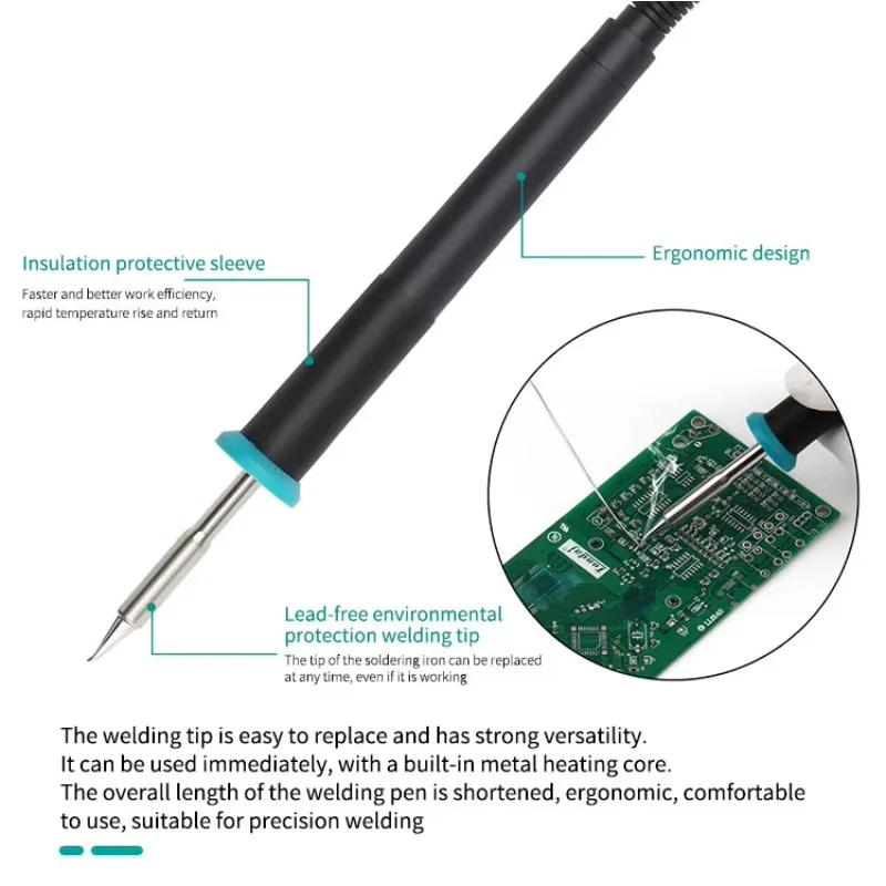 TS1100 TS1200 Intelligent Lead-Free Soldering Station 90W/120W Soldering Iron About Original Quick.