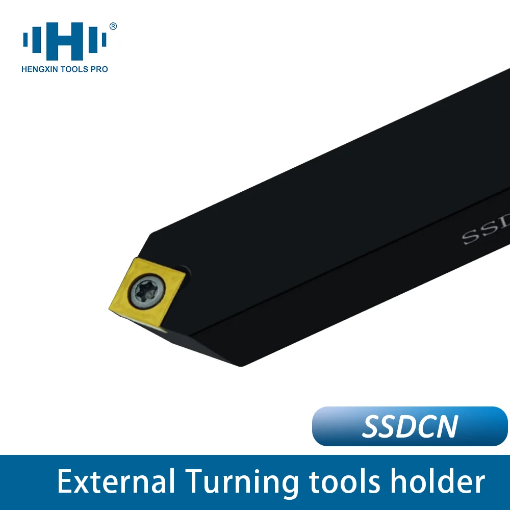 

HENGXIN Holder SSDCN SSDCN1212H09 SSDCN1616H09 SSDCN2525M09 SSDCN2525M12 Lathe External Turning Tools CNC Tools Cutter Bar