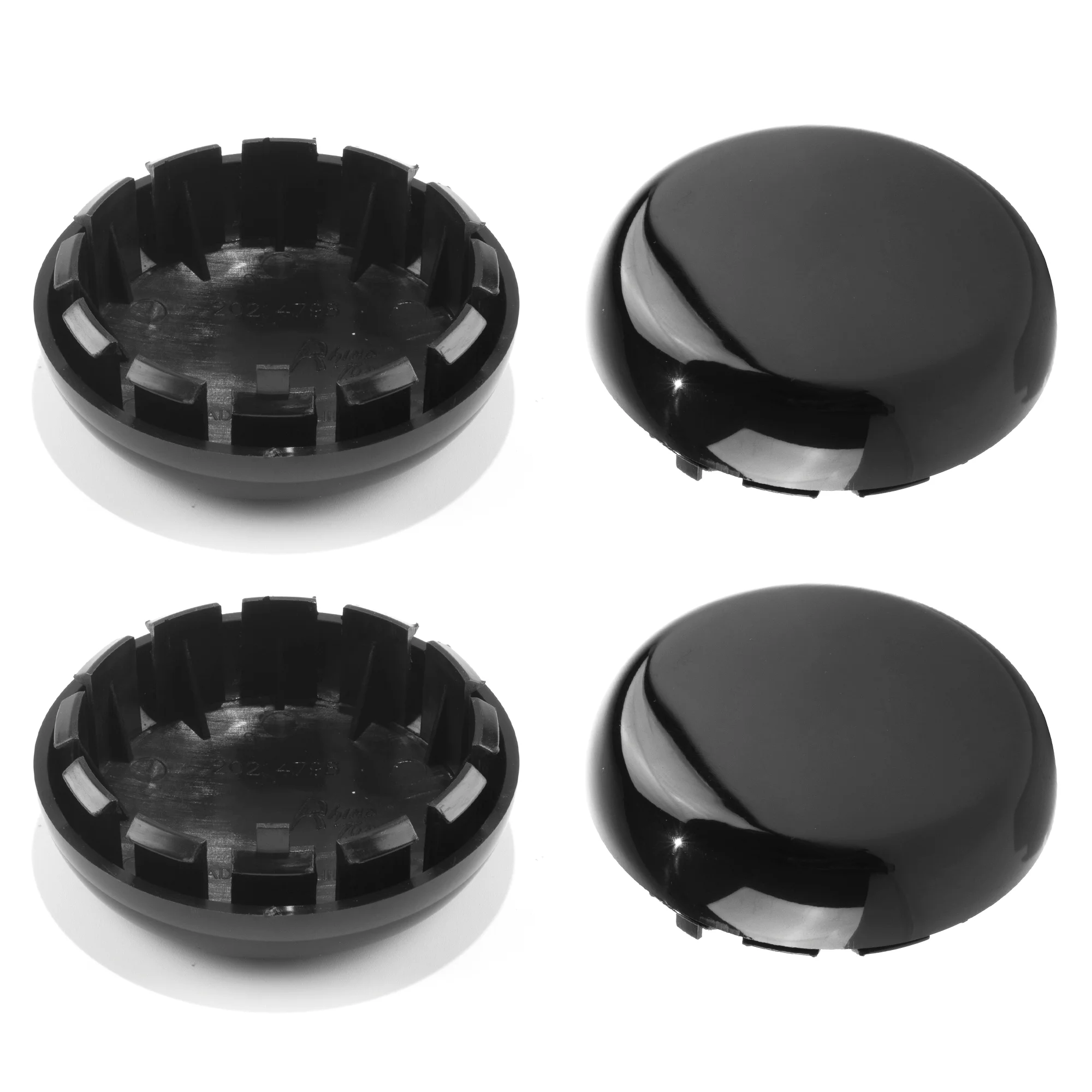 4pcs OD 77.5mm/3.05in ID 66mm/2.6in Wheel Center Hub Cap For 15661030 15708890 1995-2005 Blazer 1995-2004 S10 5031