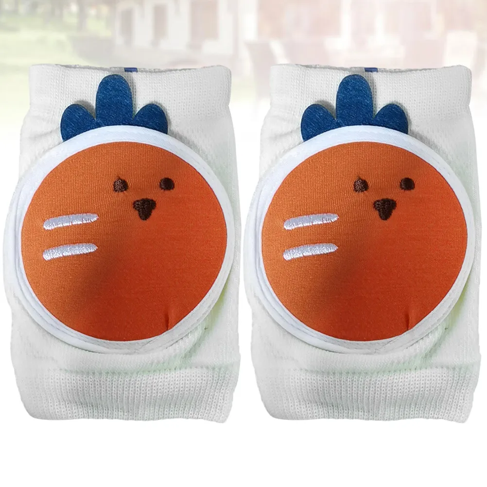 1Pair Baby Kneepads Cotton Breathable Sweat Absorbing Deodorizing Crawling Protector for Infants Toddlers Knee Protection Soft