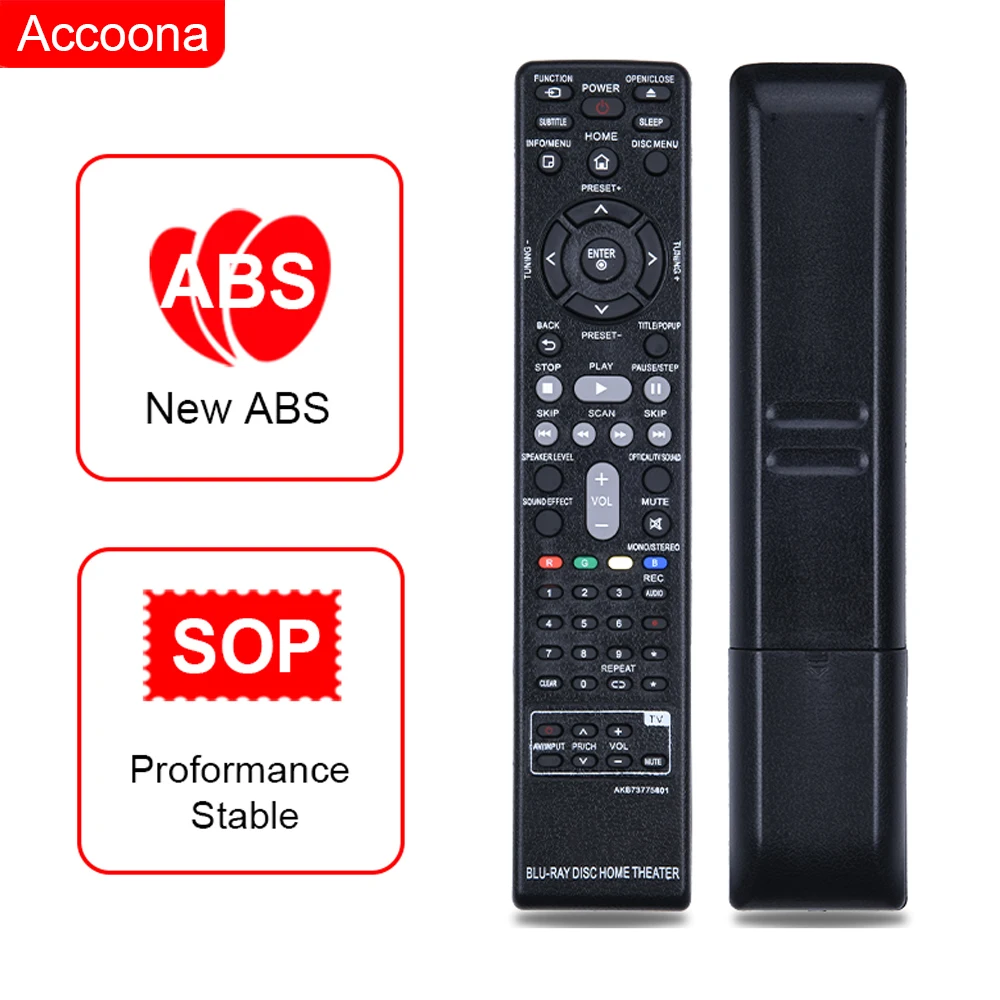 AKB73775801 use for Blu-ray Home Theater Remote Control for BH5140S BH5440P LHB655 Fernbedienung remoto controller controle