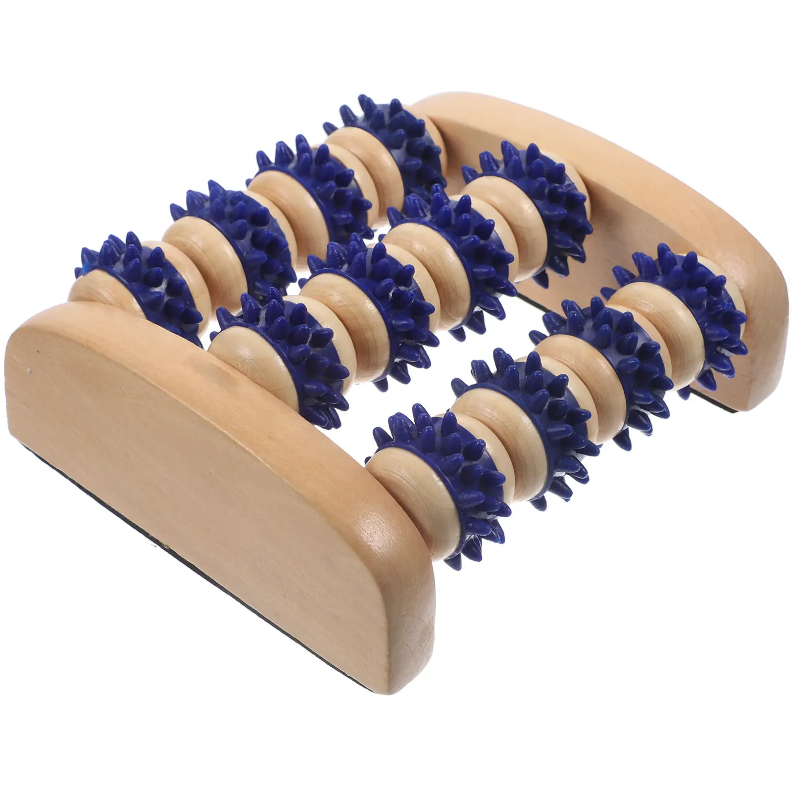 

Деревянный роликовый массажер для стоп, ног и икроножных мышц, для самомассажа, легкий, удобный для путешествий, комфортный, безопасный для кожи, для расслабления мышц.