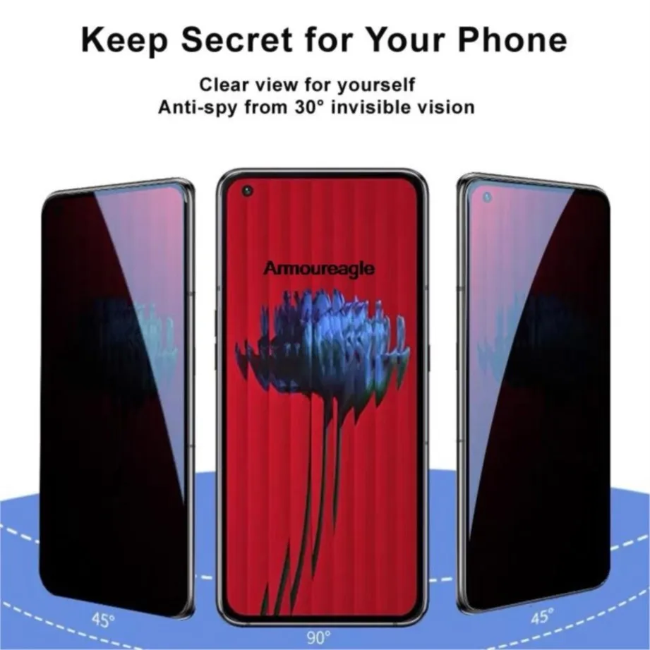 5d anti spy tempered glass on for nothing phone 1 privacy screen protector protective film glass shield full coverage guard