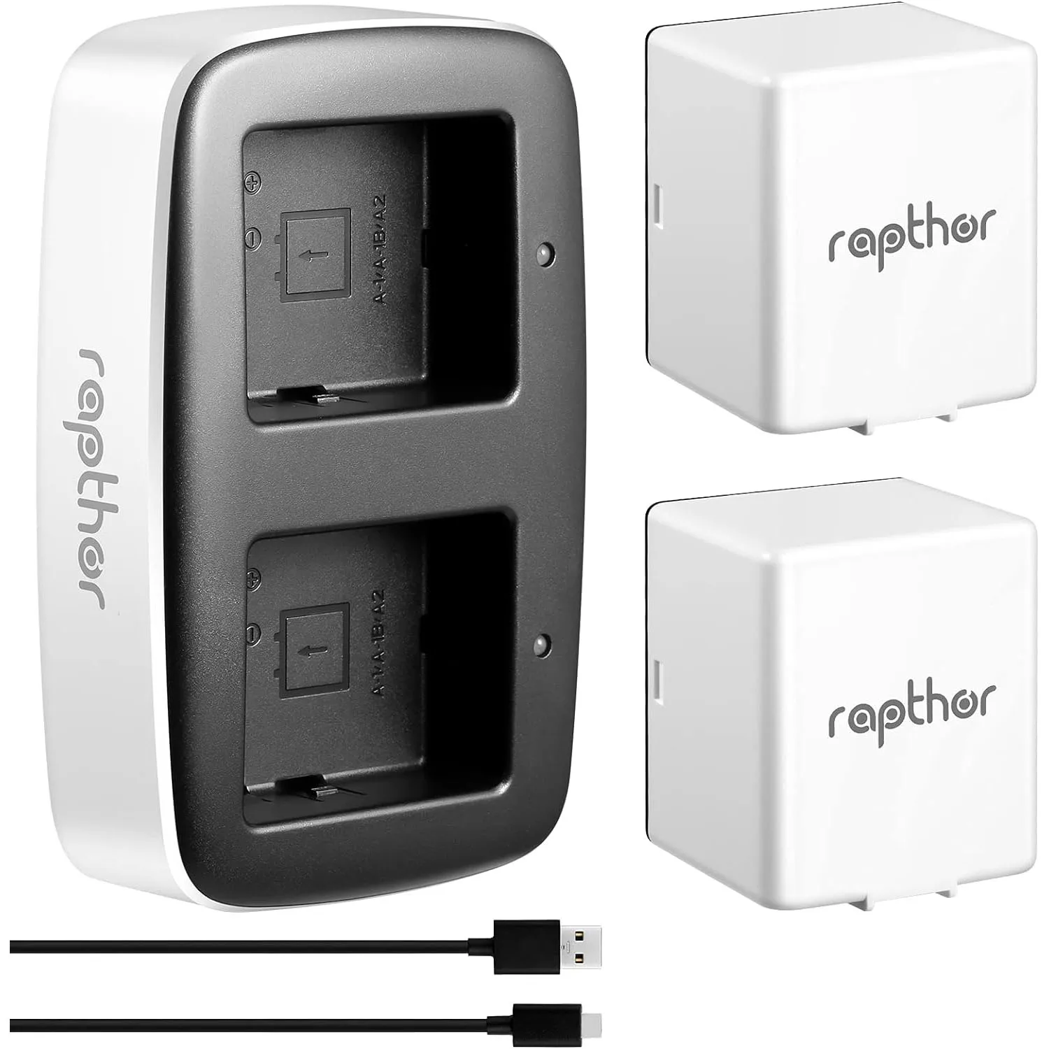 

Rapthor 2560mAh Rechargeable Replacement Battery, Compatible with Arlo Pro/Pro 2 with Charger Station (2 Batteries+1 Charger)