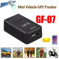 Mini Magnetic Car Vehicle GSM GPRS GPS Tracker Locator Real Time Tracking Portable Car GPS Tracker GF-07 Tracking Device