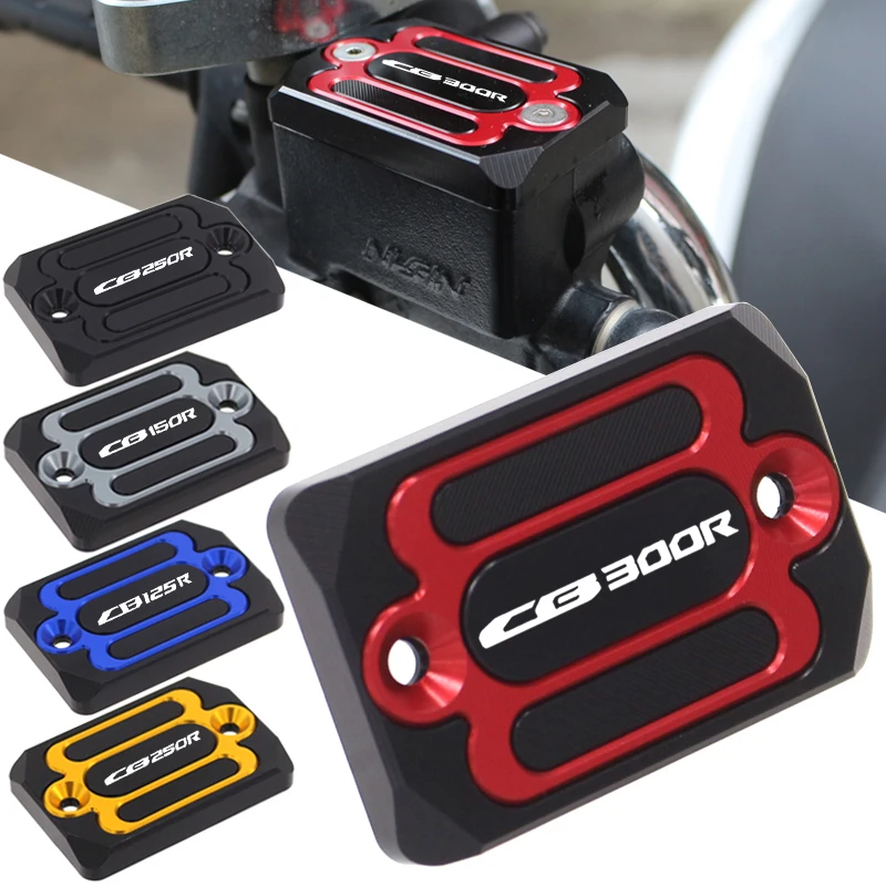 

For HONDA CB125R CB150R CB250R CB300R 2018-2025 Motorcycle Front Brake Fluid Reservoir Oil Tank Cap Cover Accessory