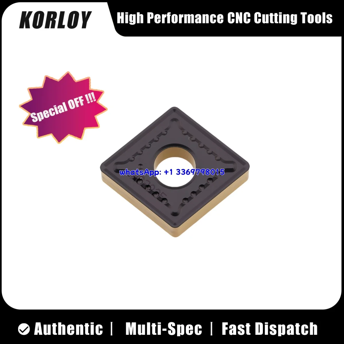 KORLY الأصلي CNMG CNMG 16 CNMG12 CNMG1204 04 08 CNMG1606 12 -VP2 VP3 LM9810 جرة إدراج 10 قطعة