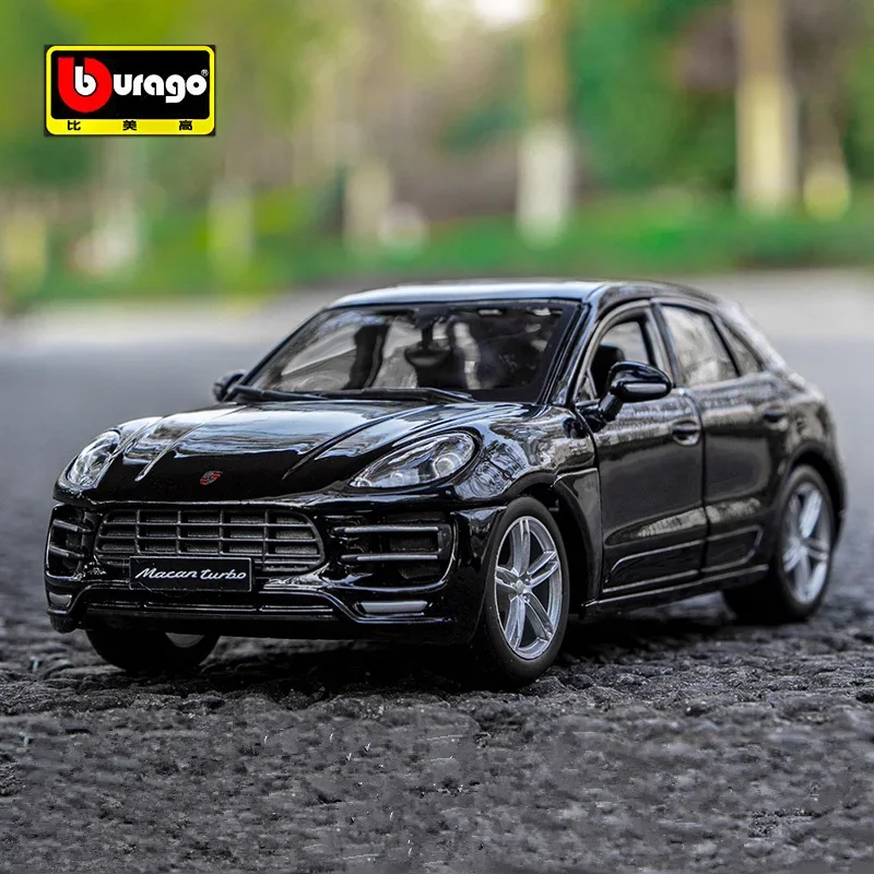 

1:24 Macan Turbo SUV Alloy Car Model Diecasts Metal Vehicles Car Model High Simulation Collection Childrens Gift