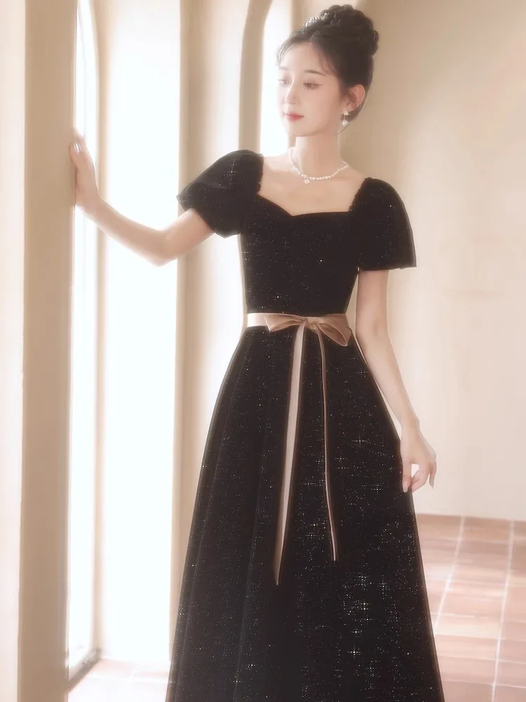 

Новое вечернее платье Ele Star 2025: роскошное, простое, в корейском стиле, для свадьбы, помолвки и банкетов