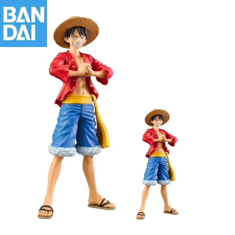 Echte BANDAI NAMCO BANPRESTO auf Lager One Piece DXF THE GRANDLINE Ruffy SPECIAL PVC 19 cm Figur Modell Sammler Figur Spielzeug