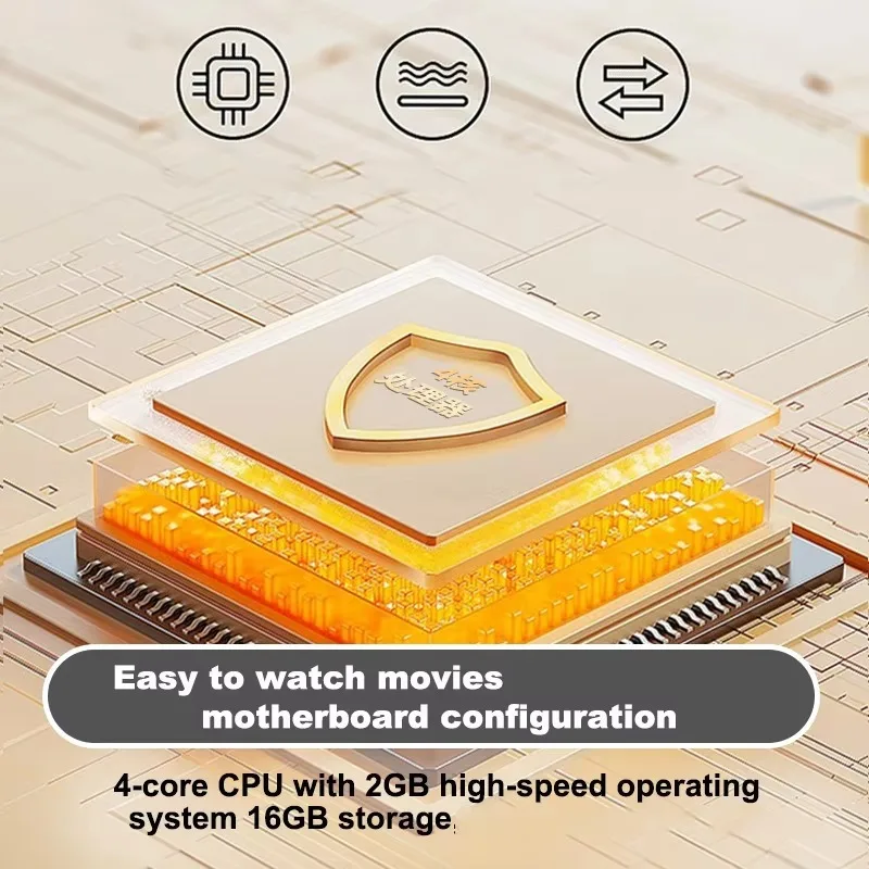 T300 Home Android Version Mobile Phone HD 2K Wireless Projector LED LCD Lamps Battery Cross-Border Home Theater Projector Stock