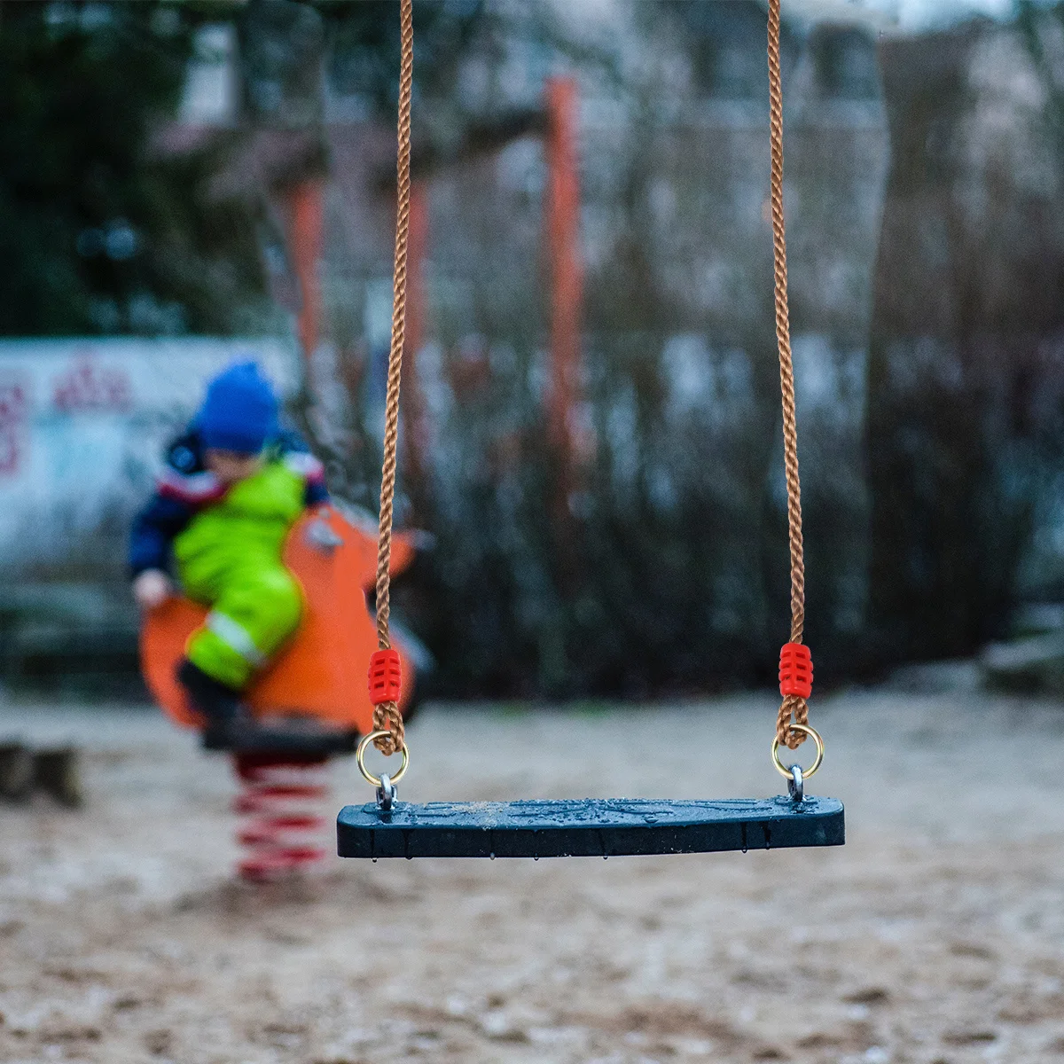 

1 Pair 1.8M Swing Rope Heavy Duty Adjustable Pe Load Bearing 300Kg Outdoor Garden Tree Hammock Playground Equipment