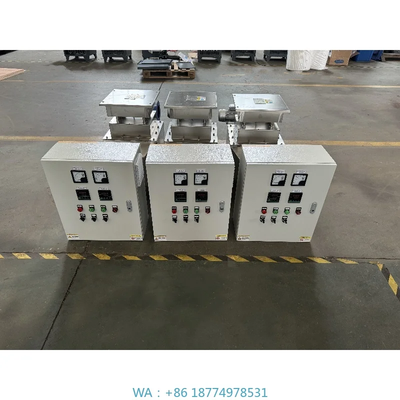 Calefacción central para construcción Conductos de aire eléctricos industriales Calentador de ventilador de aluminio de 380 voltios de alta eficiencia para sala de secado